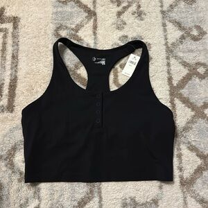NWT Aerie offline racerback sports bra crop tank size M